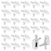 FOGAWA 30pcs Shelf Pins Shelf Support Pegs Cupboard Shelf Pegs
