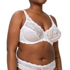 Triumph Women's Amourette 300 W X Bra, White, 40B