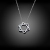 Loves Hexagram Necklace, Hexagon Pendant, Amulet, Accessory, Gift