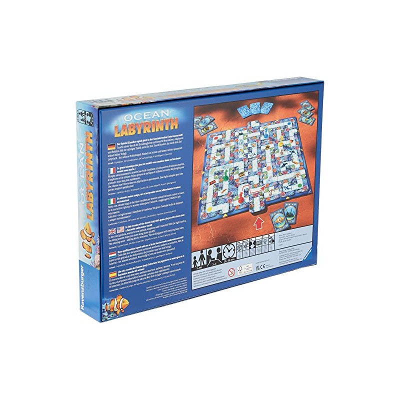 Ravensburger Ocean Labyrinth - Engaging Family Board Game for Kids