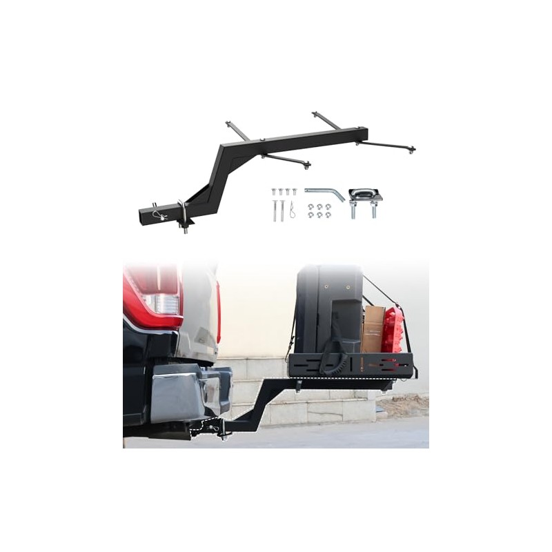 NIXFACE 2 Inch Hitch Receiver,Combine with Our UTV Cargo Rack
