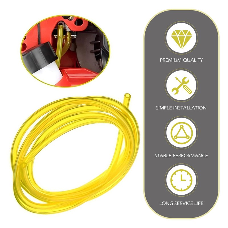Merdege Fuel Line Hose Kit, 4 Sizes, 5 Ft each,