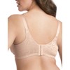 Bali Women's Double Support Spa Closure Wire-Free Bra, Soft Taupe,