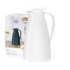 alfi 0825.010.100 Eco Vacuum Flask, Frosted Plastic, 1.0 Litre -