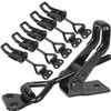 Black Toggle Latch Clamp, 6Pcs Heavy Duty Adjustable Toggle Clamp,