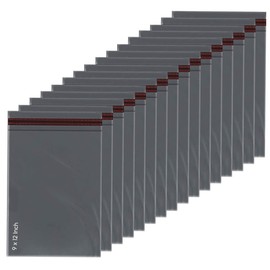 1ABOVE 50PK Grey Mailing Poly Postal Self Seal Bags Postage Packaging Assorted Mailers Posting Shipping Post Parcels Package Bags (9X12)