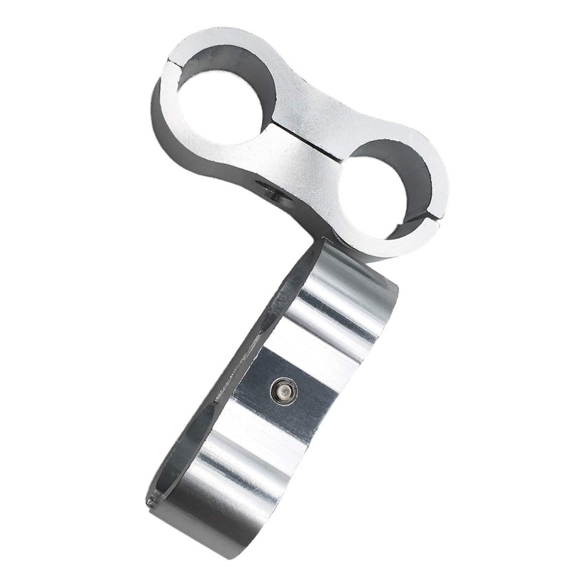 4AN Nylon/Steel Braided Billet Aluminum Hose Turbo Separator 7/16 inch