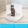 6 Pcs Cat Litter Box Splash Guard Pee Shields -