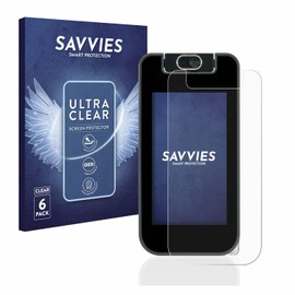 Savvies 6 Pack Screen Protector compatible with Vtech Kidicom Advance 3.0 Protection Film Clear