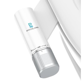 Bidet Attachment for Toilet Seat, Adjustable Fresh Cold Water Pressure Gray