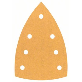 Bosch Professional Sanding Sheet for Triangular Sanders Wood and Paint (Pack of 10, 100 x 150 mm, Grain 180, C470)