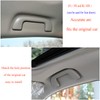 Krobelus Auto Roof Pull Handle Grab Rail Grey with Hook