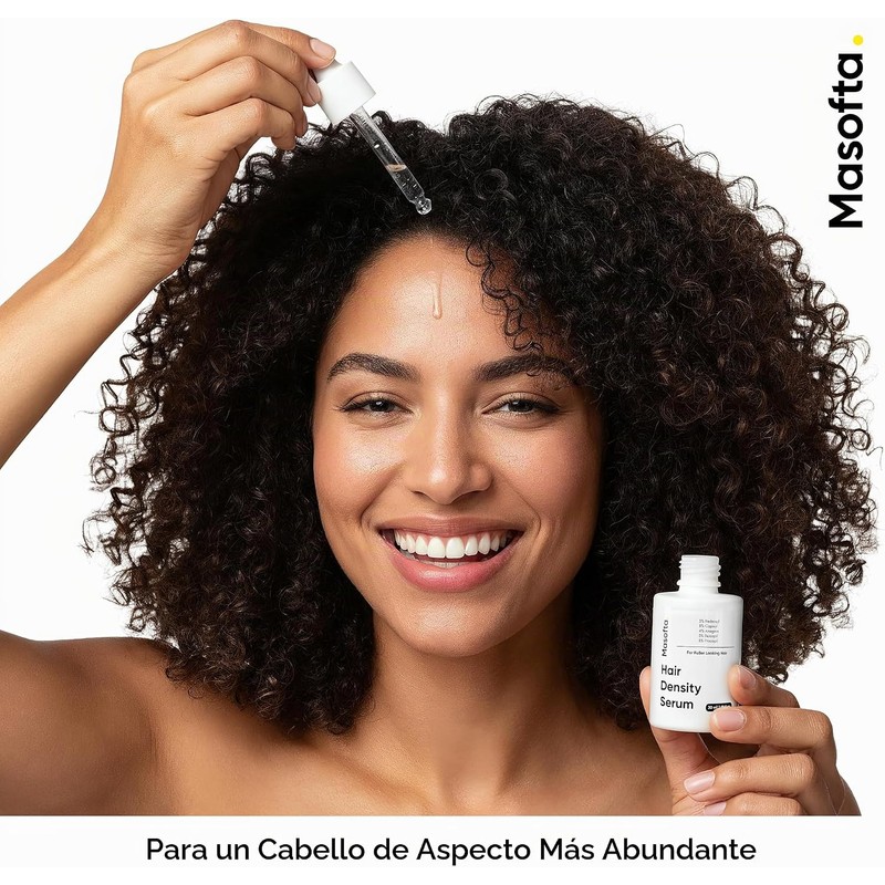 Sérum capilar Masofta para el crecimiento del cabello. Promueve el