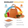 Fmeida Insulated Lunch Bag Women, 9L Large Lunch Bags with