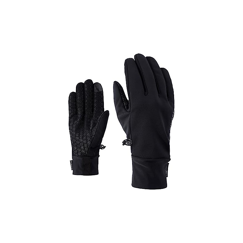 Ziener Ividuro Touch Glove Multi Sport Gloves, Men, 802037, Black,