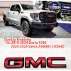Auto Rear Red Black Emblem Overlay 2019-2024 GMC Sierra 1500
