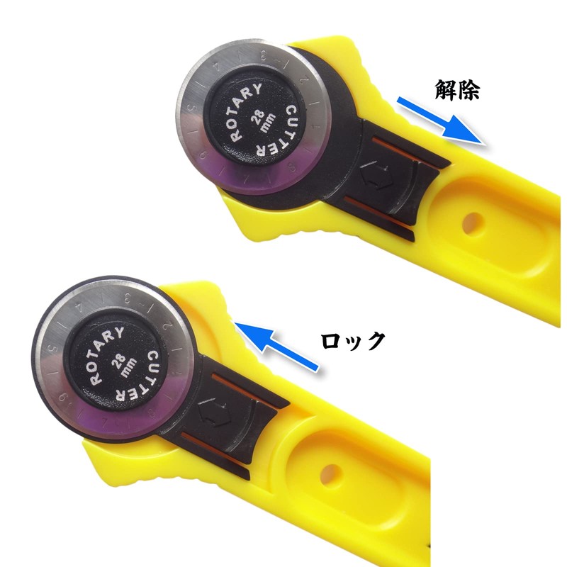 Rotary Cutter, 1.1 inches (28 mm), Cloth Cutter, Circular, Replacement