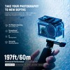 NEEWER 197ft/60m Waterproof Diving Housing Compatible with DJI Osmo Action