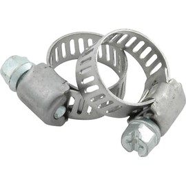 Allstar Performance ALL18330 1/2" OD Stainless Steel Hose Clamp - Pair