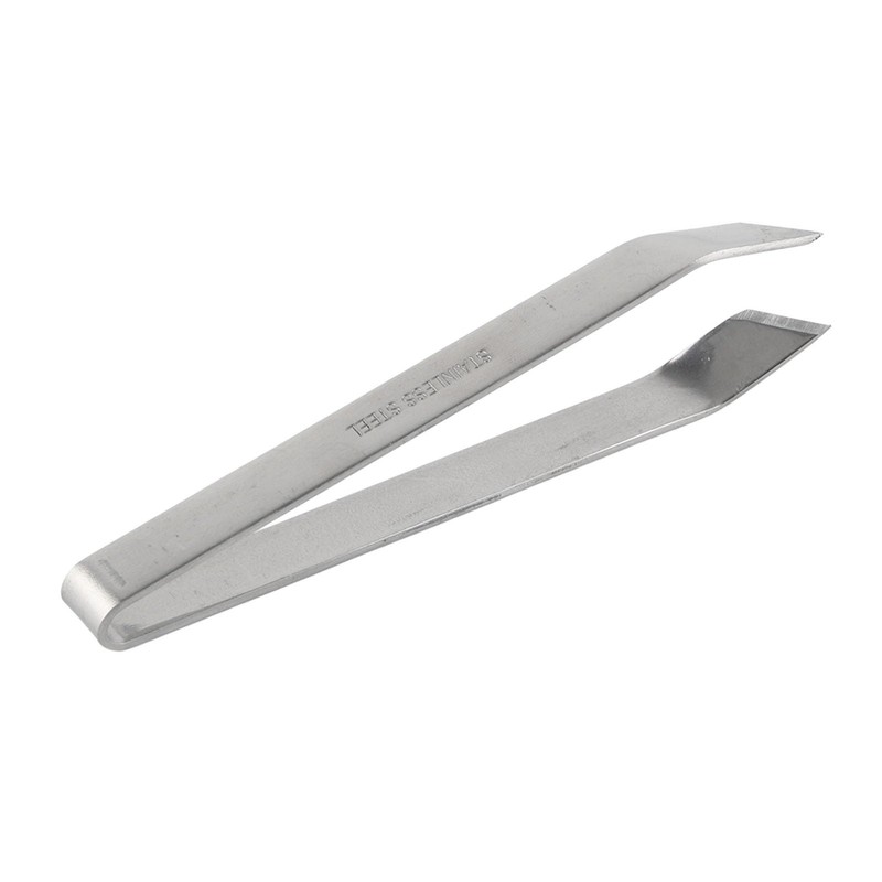 Fish Bone Tweezer Stainless Steel Pig Hair Remover Tongs Kitchen