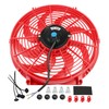 JDMSPEED New 14" Inch Universal Slim Fan Push Pull Electric