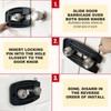 SecurityMan Double Door Lock - Solid 1/2" Unibody Aluminum Construction