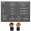 Weight Lifting Gloves - Fingerless Weightlifting Gloves with Wrist Wrap