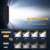 Nilight Side Shooter LED Light Bar / Pods 2PCS 6.5