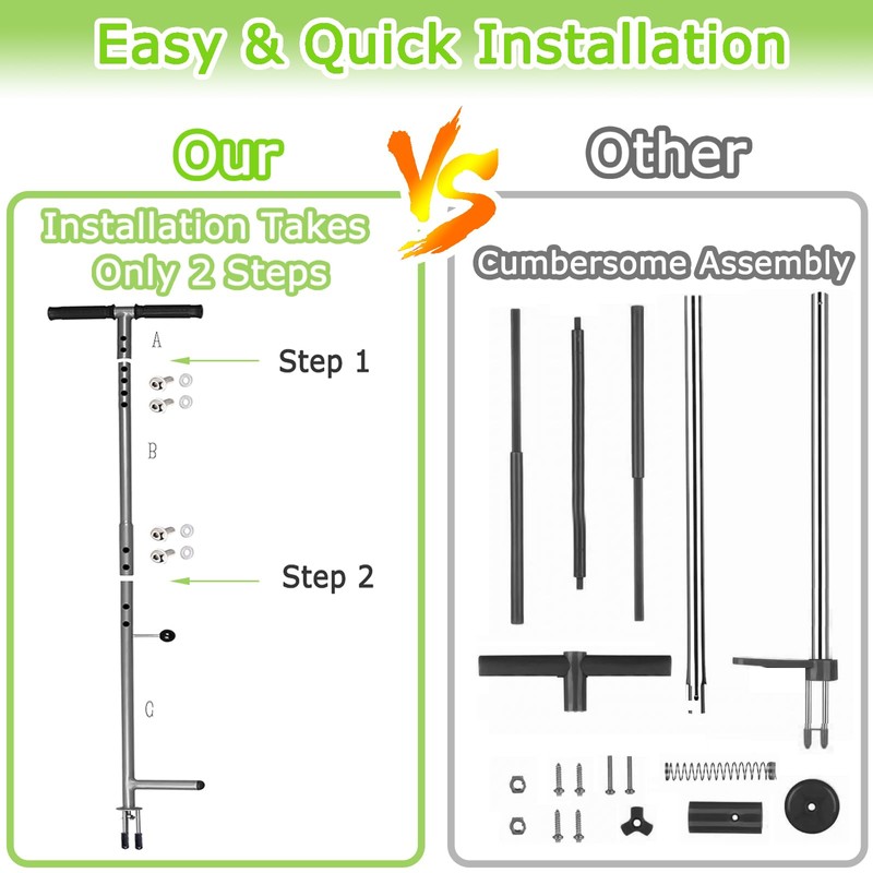 LEHDE Stand Up Weed Puller Tool - Weed Remover Tool