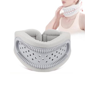 Soporte para el Cuello,Cuello Cervical de Espuma Suave para Dormir, Soporte de Cuello Ajustable Transpirable para Dolor y Apoyo, Cervicorrect Collarín, Collarín Cervical Suave para Columna Cervical