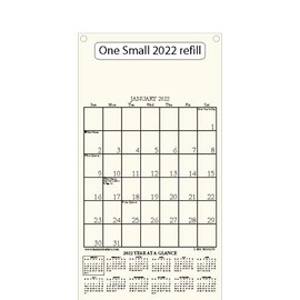 2022 Kim's Calendars"Small" Calendar Refill measures 6" x 11"