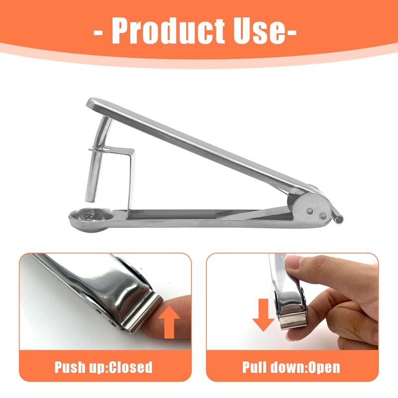 YEJAHY Pack of 2 Cherry Pitters, Stainless Steel Corer, Cherry