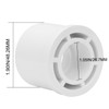 Lswteiz 10Pack 1-1/2"x 3/4" PVC DWV Reducing Bush Adapter Pipe