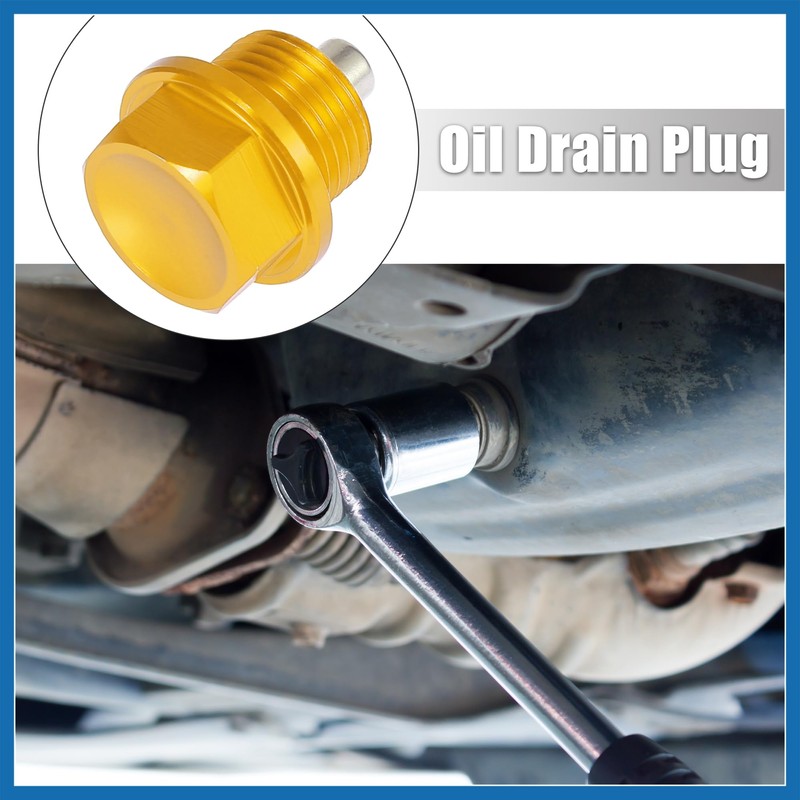 A ABSOPRO 1 Set M18 x 1.5 Magnetic Oil Drain