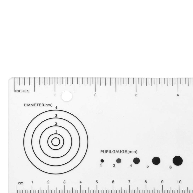 VAXATO Wound Measurement Tools Wound Measuring Ruler Medical Ruler Wound