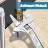 Wide Jaw Adjustable Spanner, Alloy Material 6-68mm Opening Adjustable Wrench,
