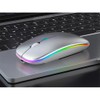 GADIRIA Wireless Optical Mouse 2.4GHz Bluetooth 5.0 Dual Mouse White