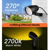 MEIKEE 9W LED Landscape Lights, 110V Landscape Lighting with US