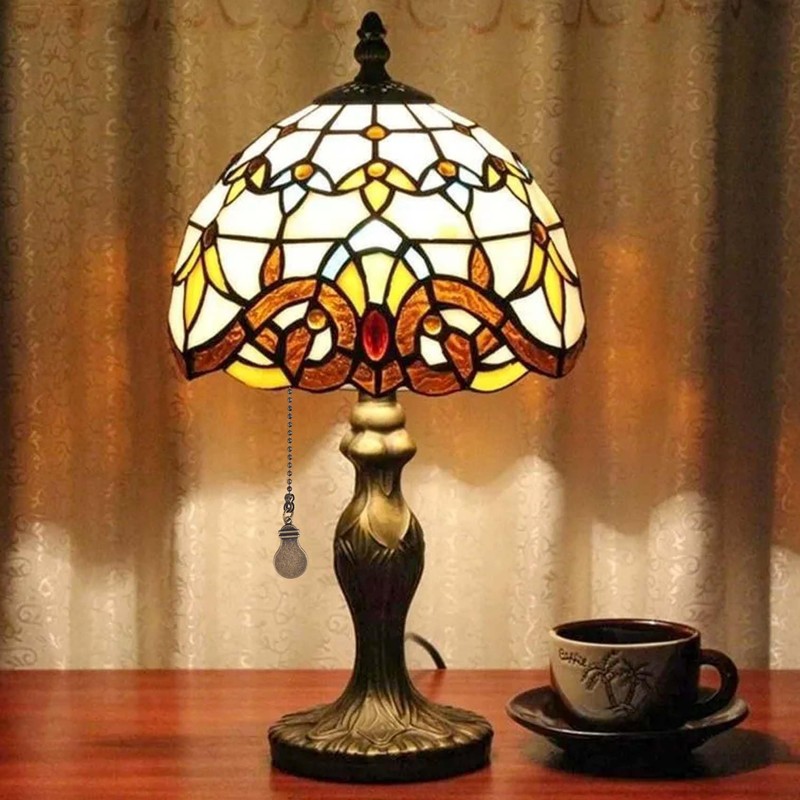 DUMING-IN 2pcs Ceiling Fans Pull Chain, Ball Chain with Connector,