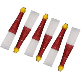 A Bagpipe Practice Chanter with 6 Pcs Plastic Reeds - Red