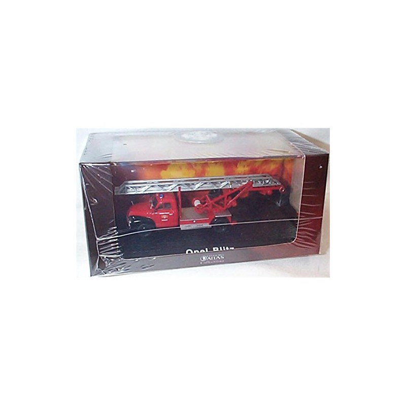 atlas editions Red Opel Blitz Fire Engine 1.72 Scale Diecast