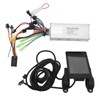 Electric Bike Brushless Controller M6C LCD Display 36/48V 500W ABS