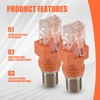 Yieidui Coaxial to Ethernet Adapter, 4 Pack Coax F Female