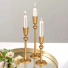 TIED RIBBONS Candlestick Holders | Iron, Set of 3 |