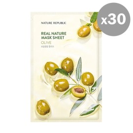 Nature Republic [Nature Republic]Real Nature Mask Sheet Olive (30ea)