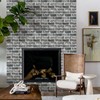 Commomy 10 Pcs 3D Faux Brick Wall Panels Peel and