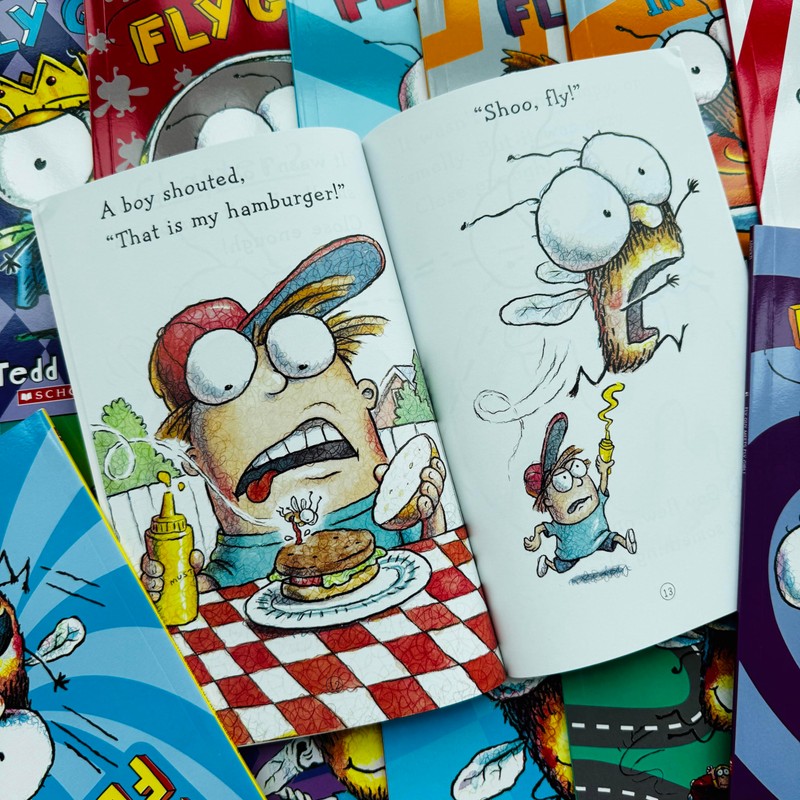 Fly Guy 1-15 Complete Collection Series Pack Set, 15 pcs