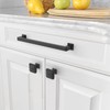 Amerdeco 6 Pack Matte Black Cabinet Pulls 12.6Inch(320MM) Hole Centers