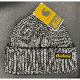 Carhartt Rib Knit Patch Beanie Hat AH5966 - Black (N04)