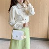 YSJCHEBS 1 Women's Shoulder Bag and 1 Bow Pendant, Fashionable
